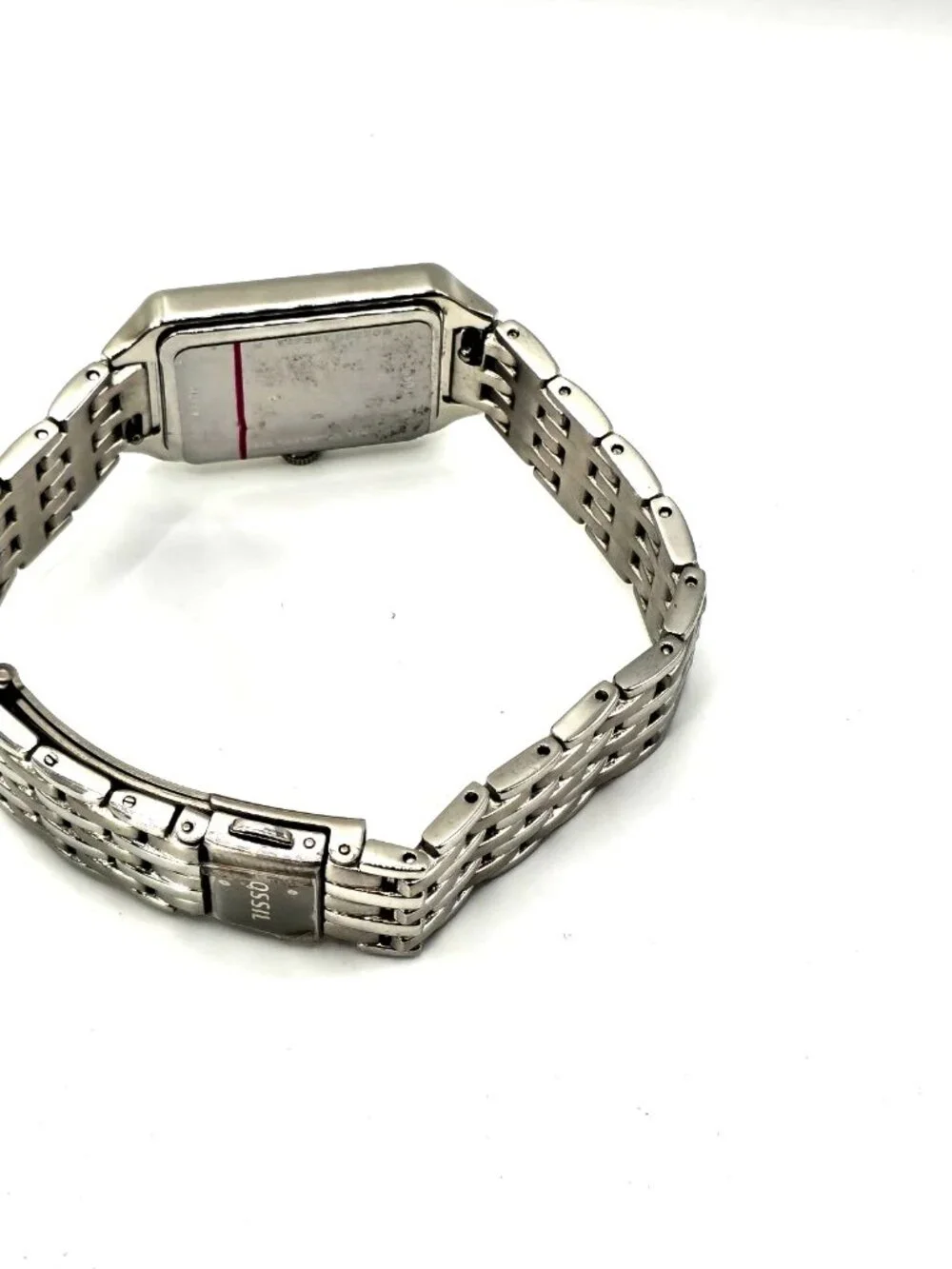 Fossil Raquel ES5221 Women's Silver-Tone Bracelet Watch 23mm